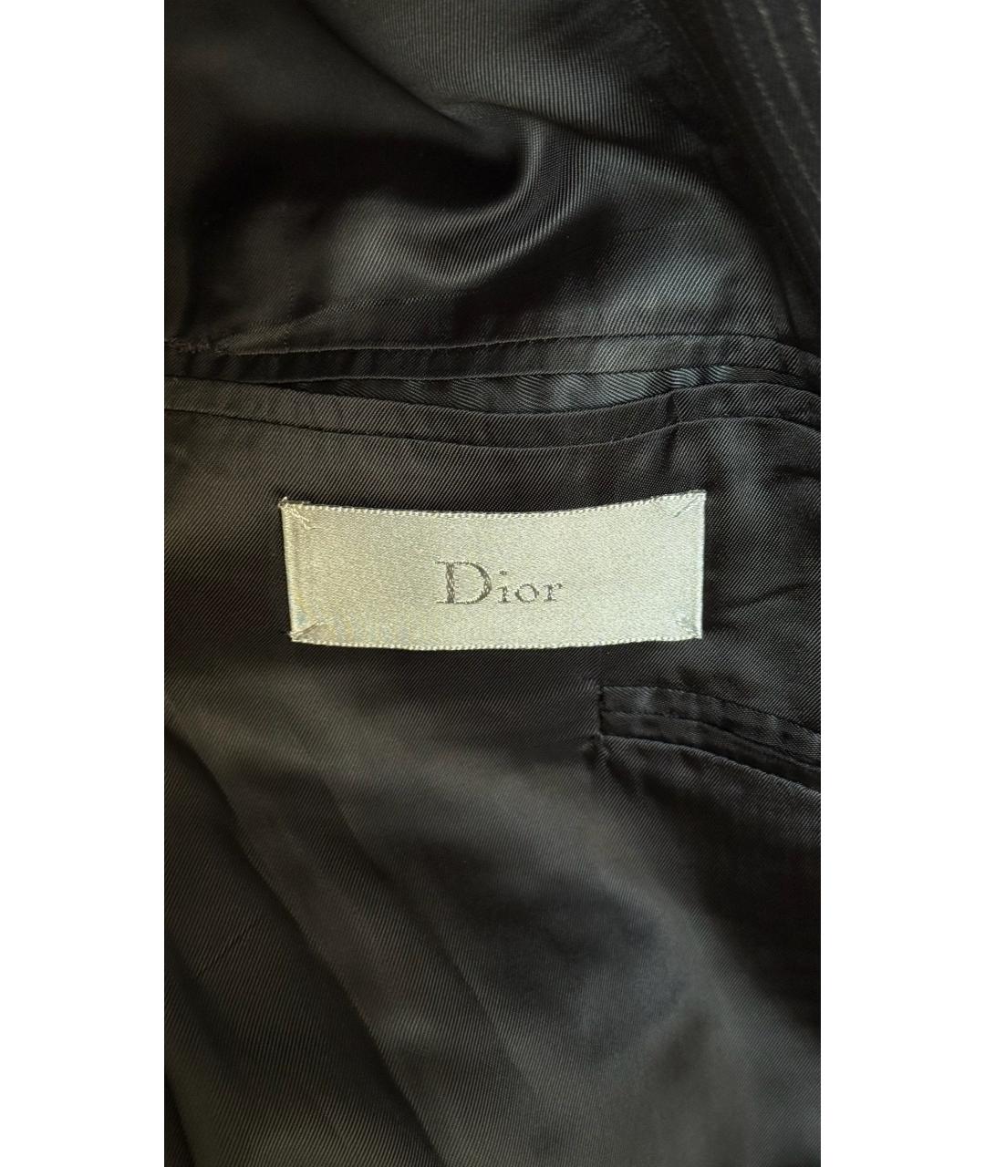 CHRISTIAN DIOR Синий жакет/пиджак, фото 3