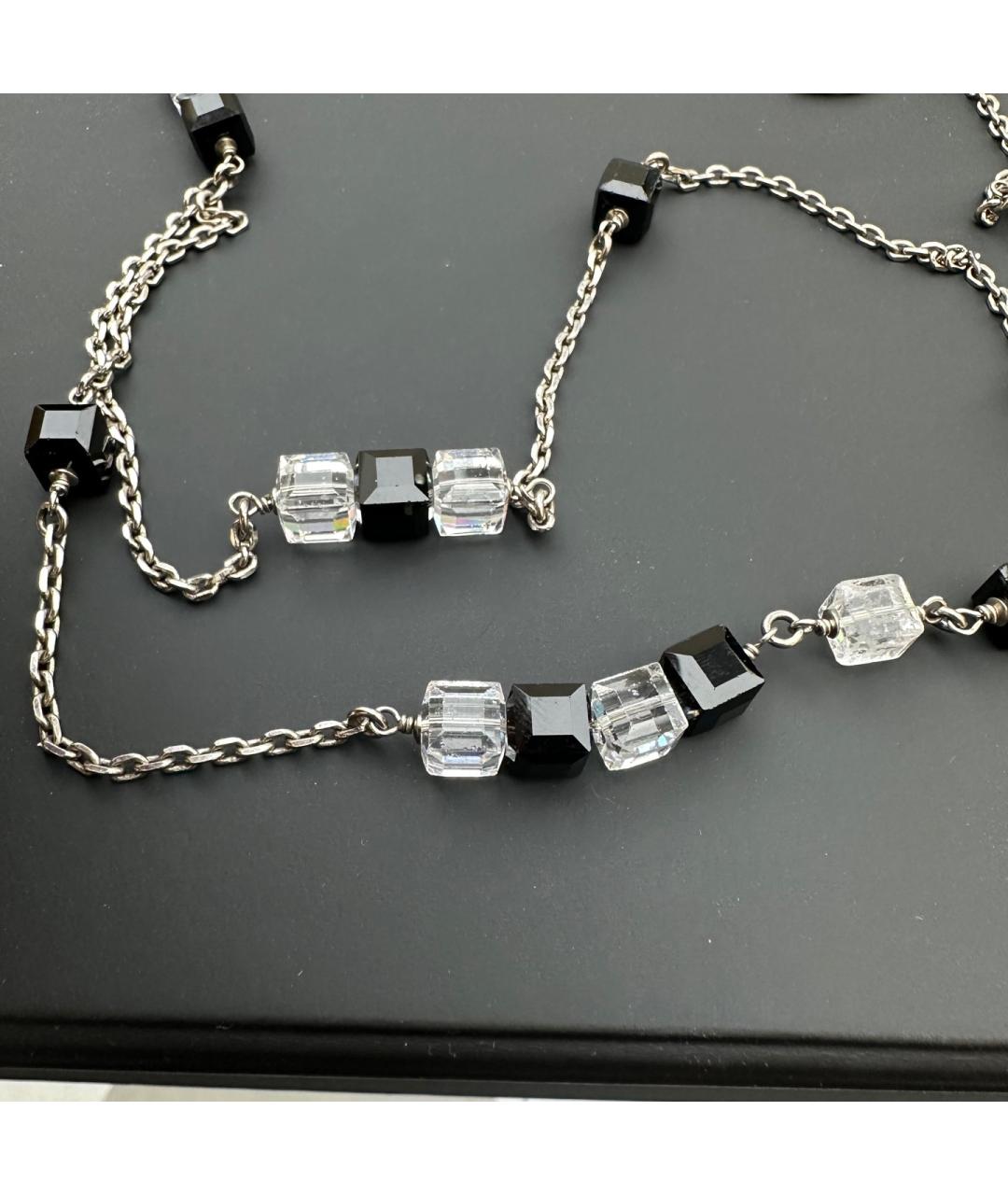 CHANEL Серебряное металлическое колье, фото 4