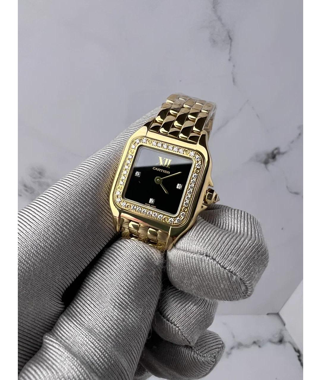 CARTIER Золотые часы из желтого золота, фото 2