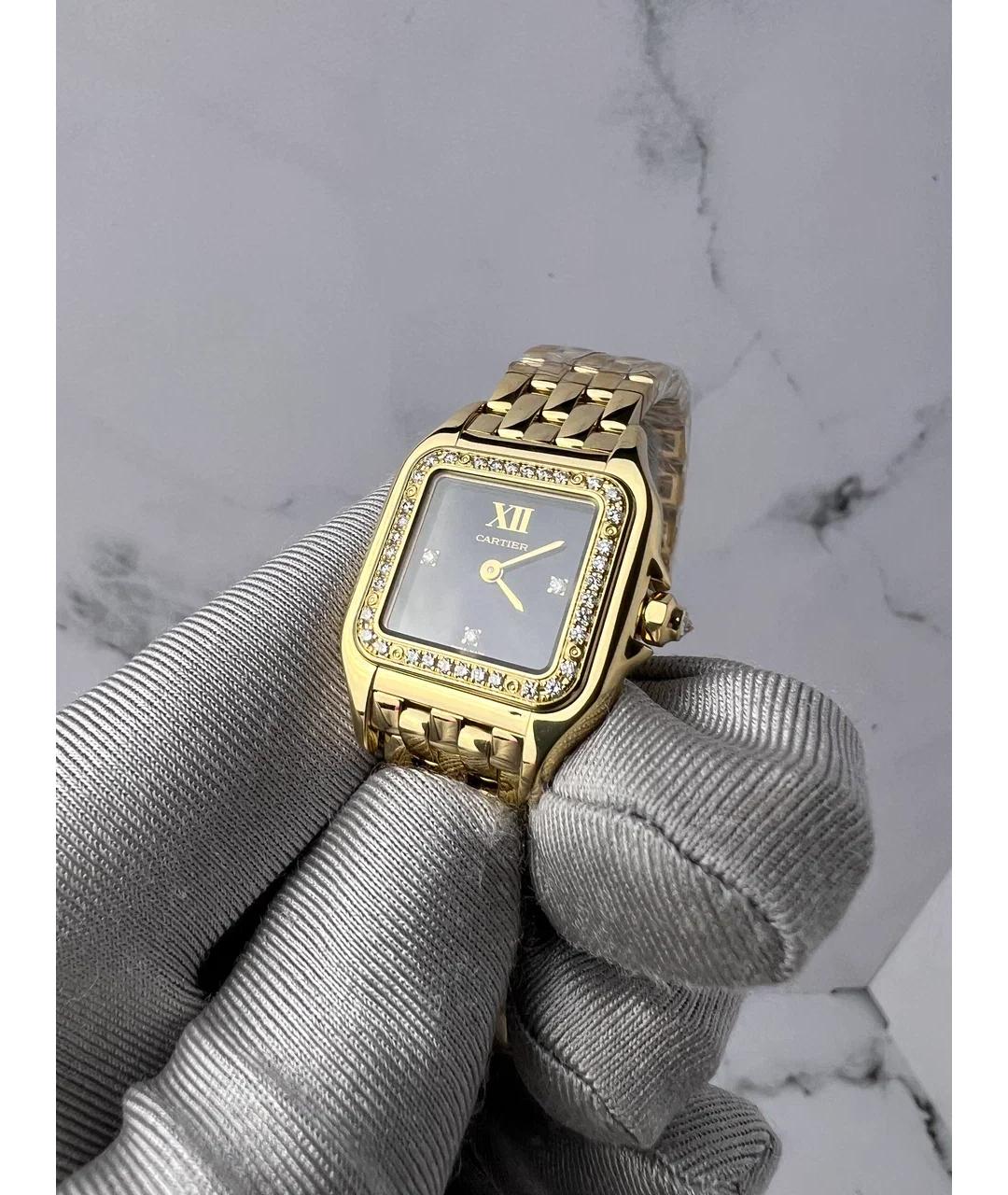 CARTIER Золотые часы из желтого золота, фото 3