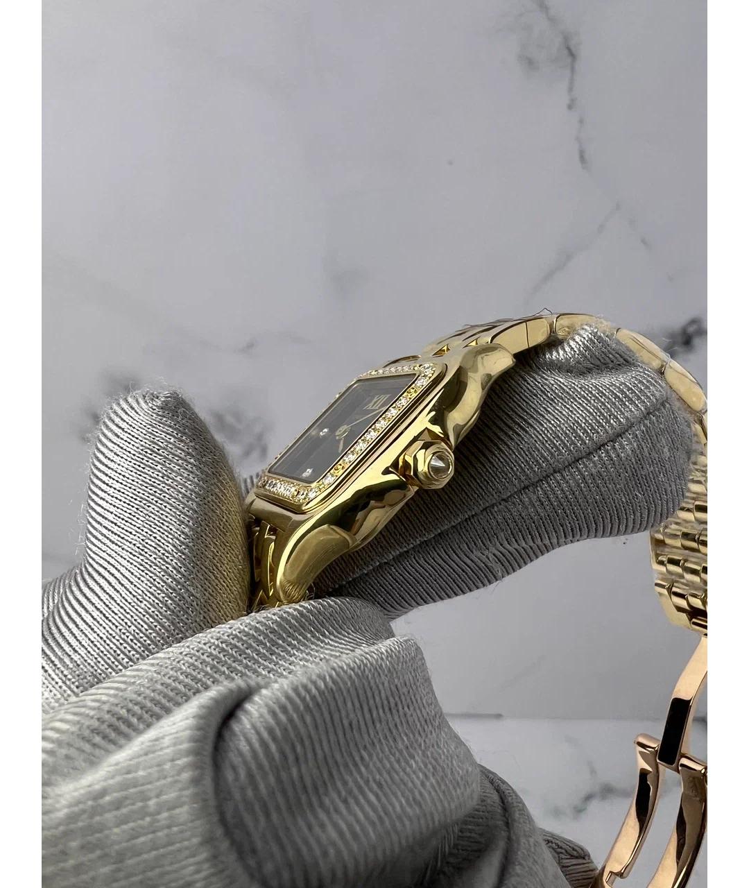 CARTIER Золотые часы из желтого золота, фото 4