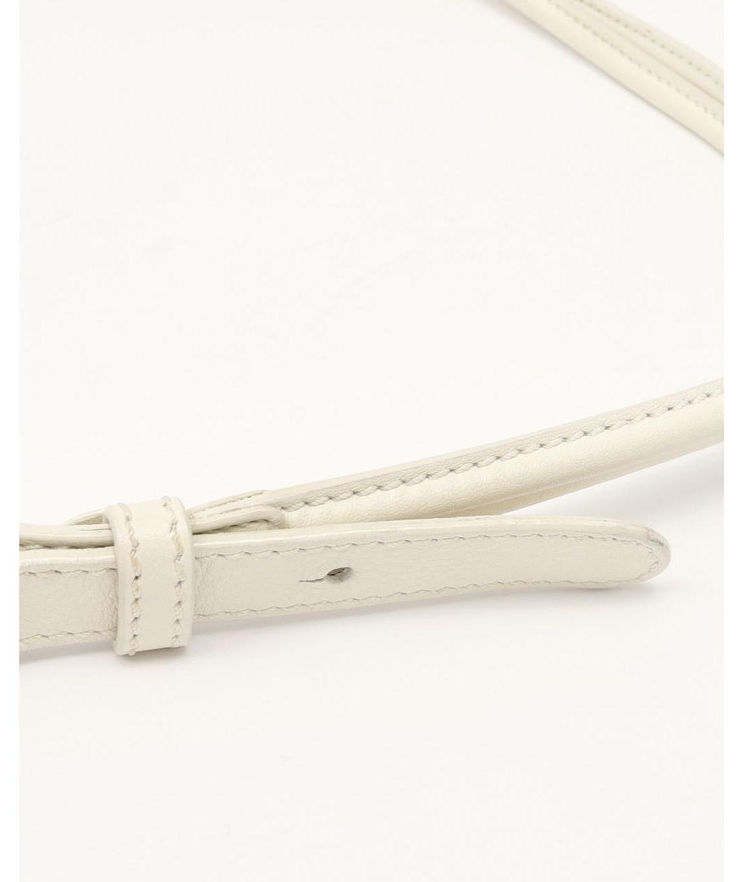 CELINE Бежевый кожаный ремень, фото 2