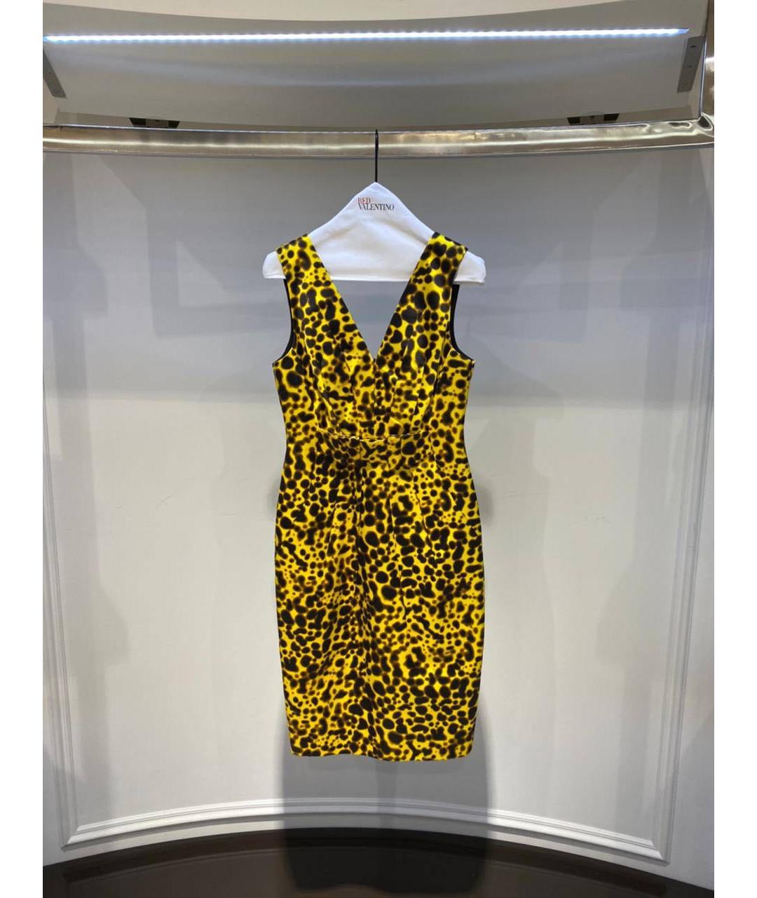 VERSACE Мульти повседневное платье, фото 3