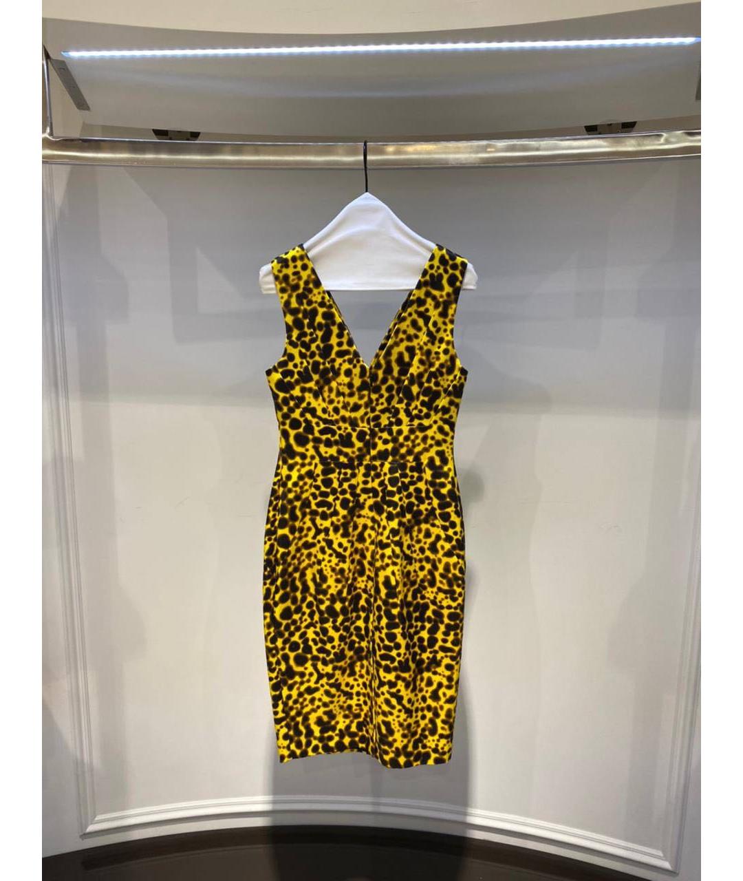 VERSACE Мульти повседневное платье, фото 2