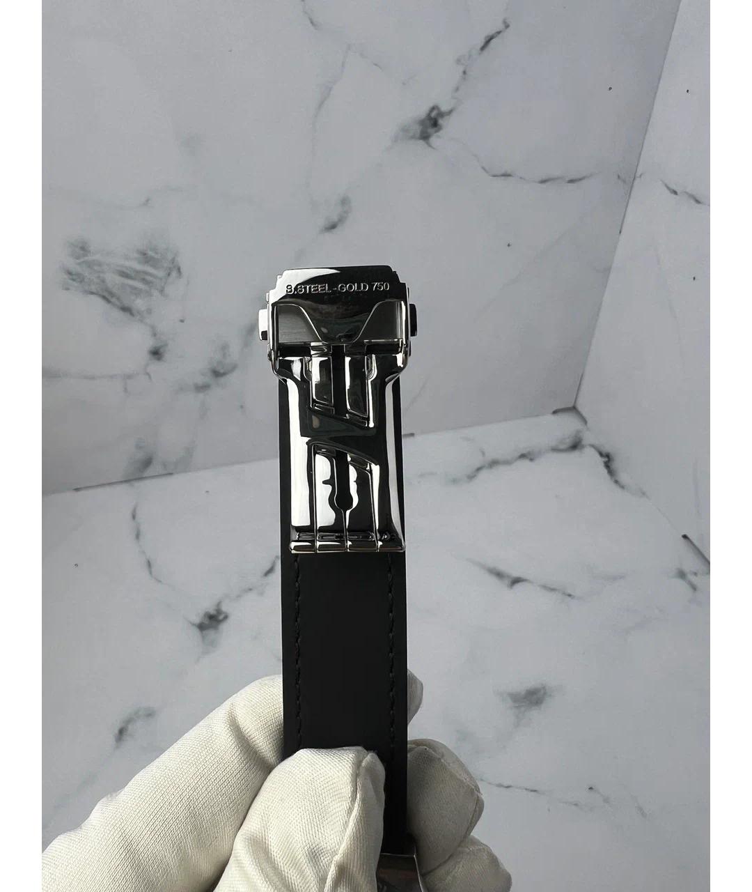 HUBLOT Черные металлические часы, фото 6