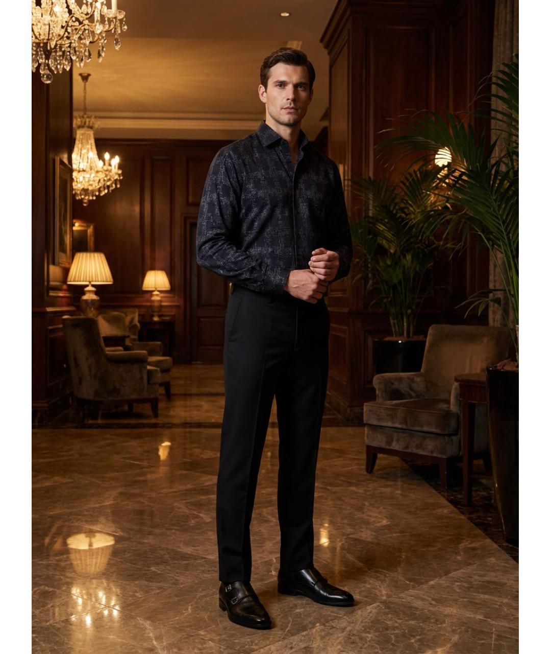 ZILLI Мульти шерстяная кэжуал рубашка, фото 3