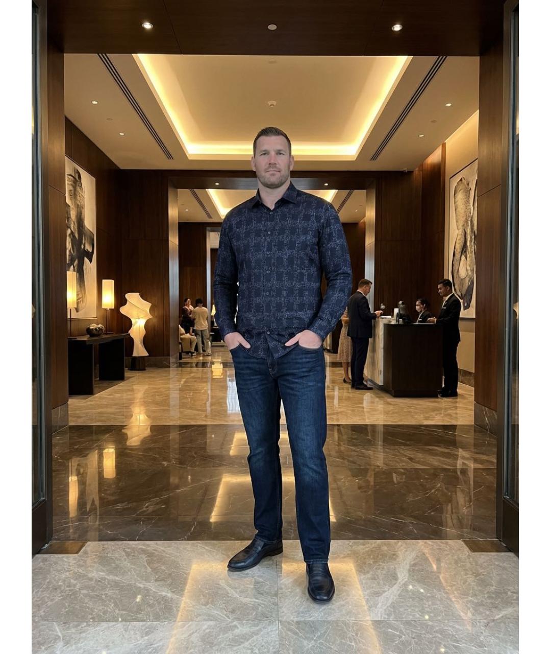 ZILLI Мульти шерстяная кэжуал рубашка, фото 2