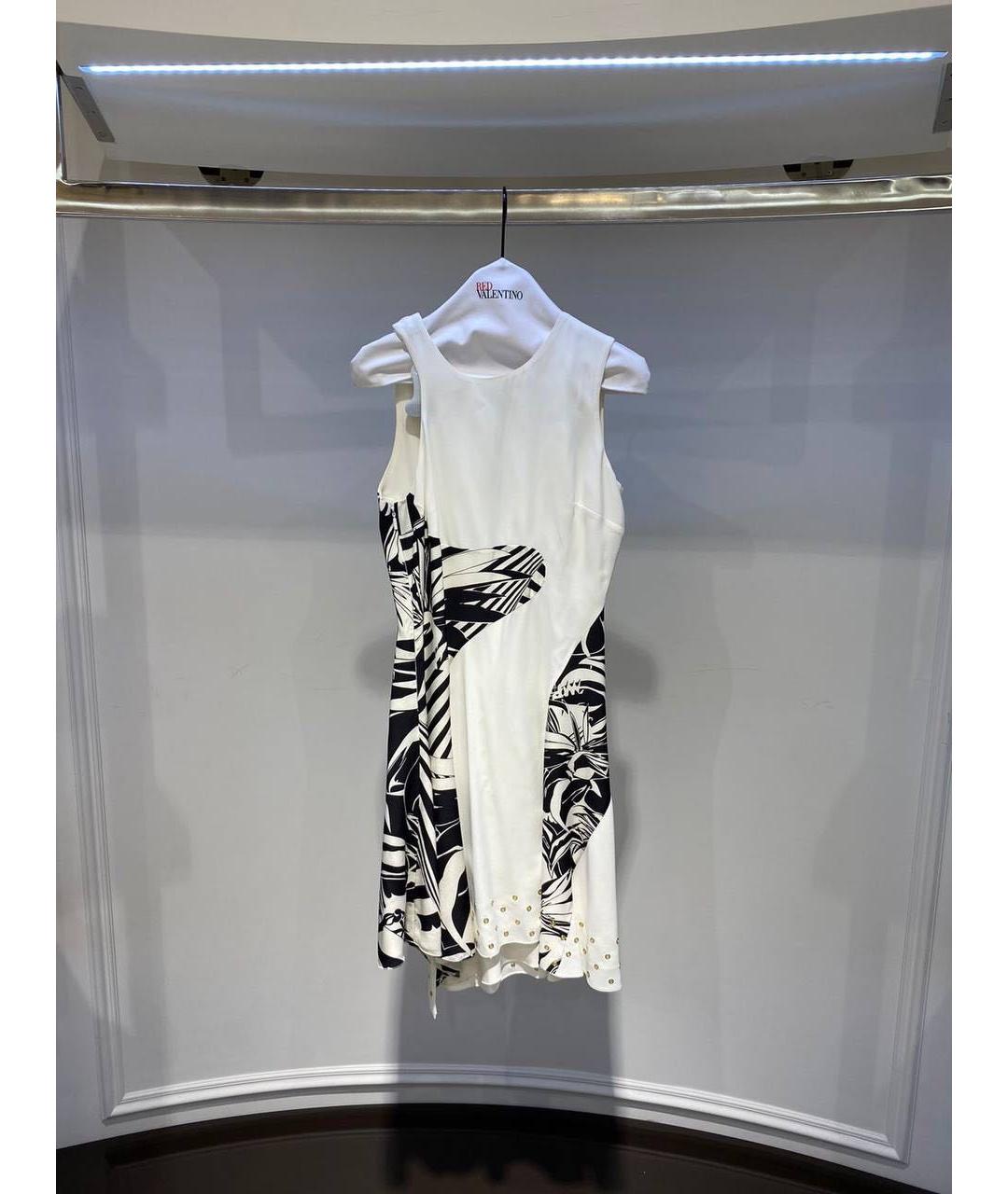 VERSACE Белое повседневное платье, фото 3