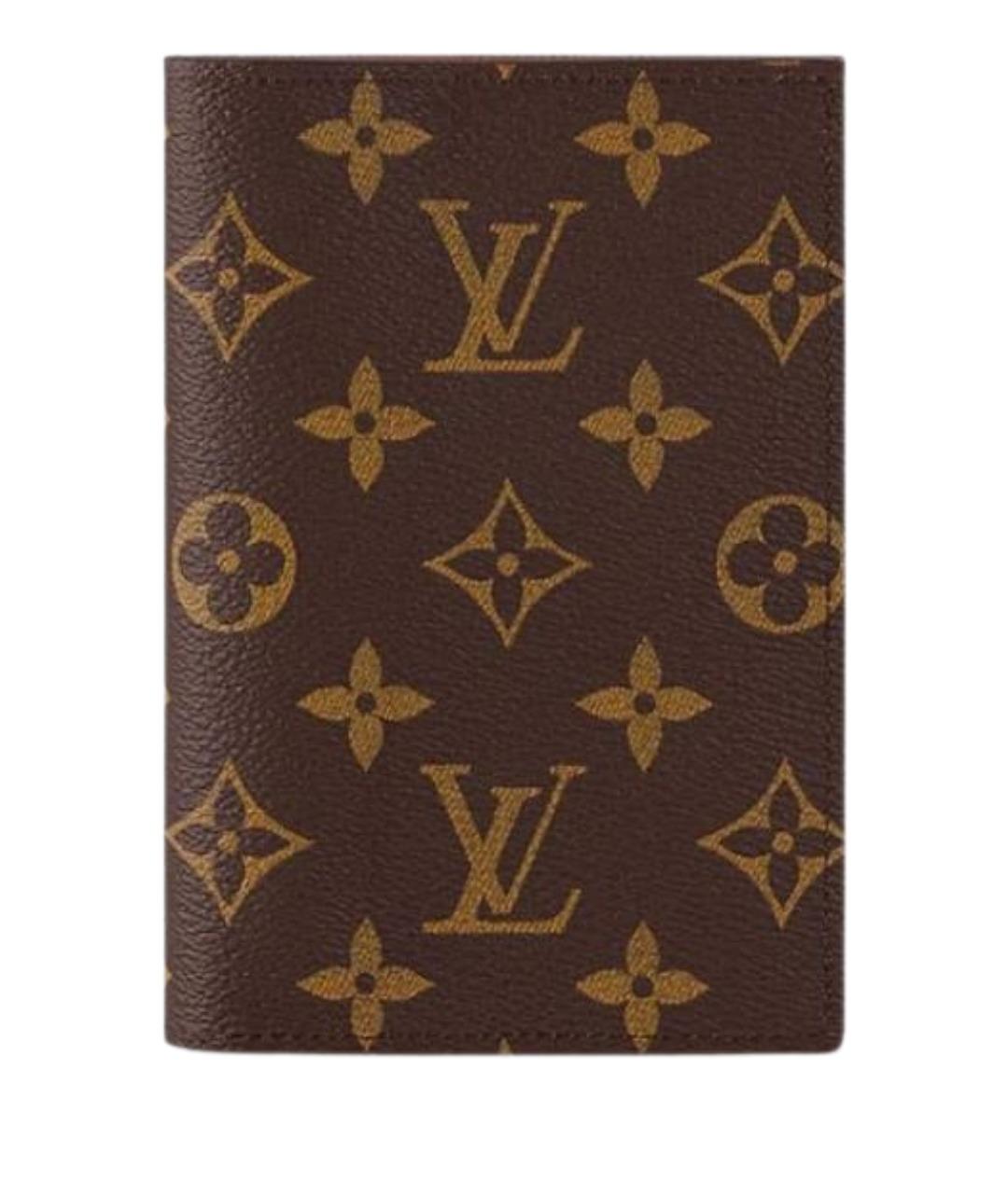 LOUIS VUITTON Коричневая визитница, фото 1
