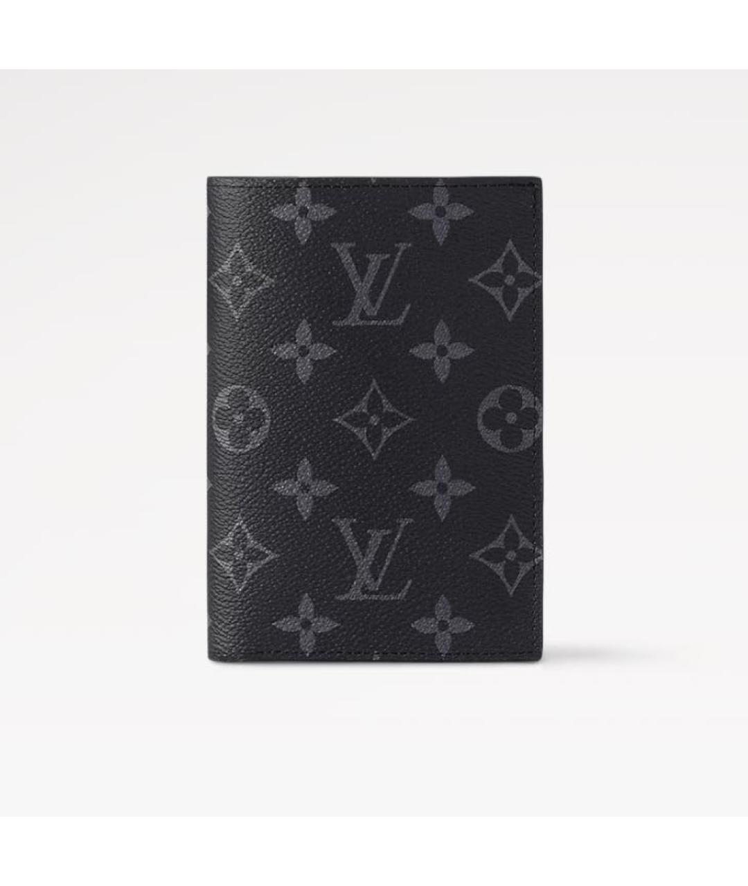 LOUIS VUITTON Черная визитница, фото 3