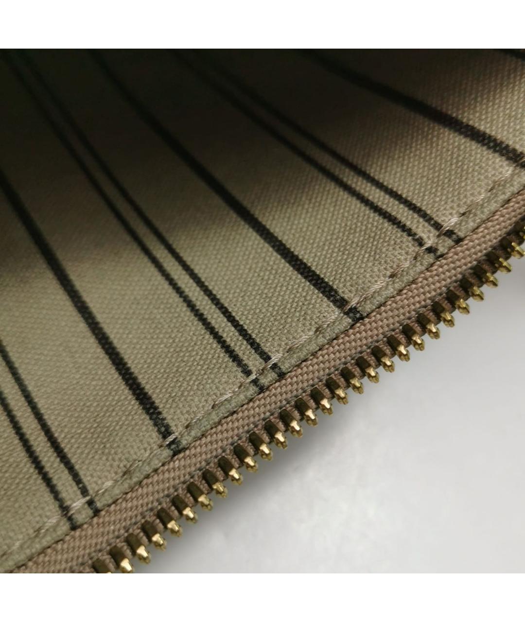 LOUIS VUITTON Бежевая кожаная сумка через плечо, фото 7