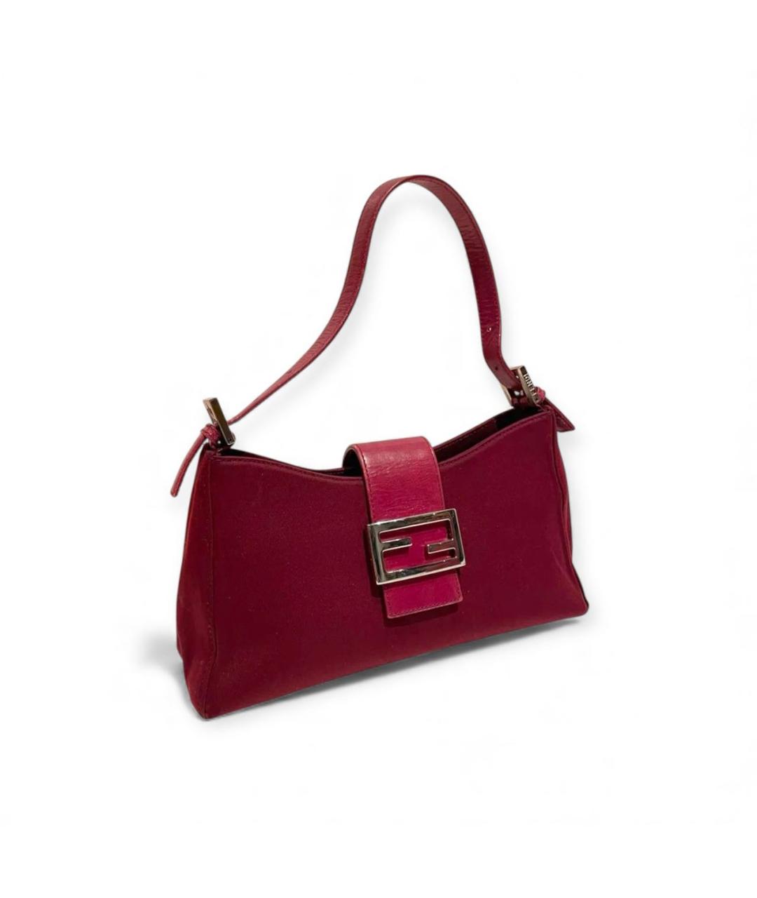 FENDI Фуксия тканевая сумка через плечо, фото 2