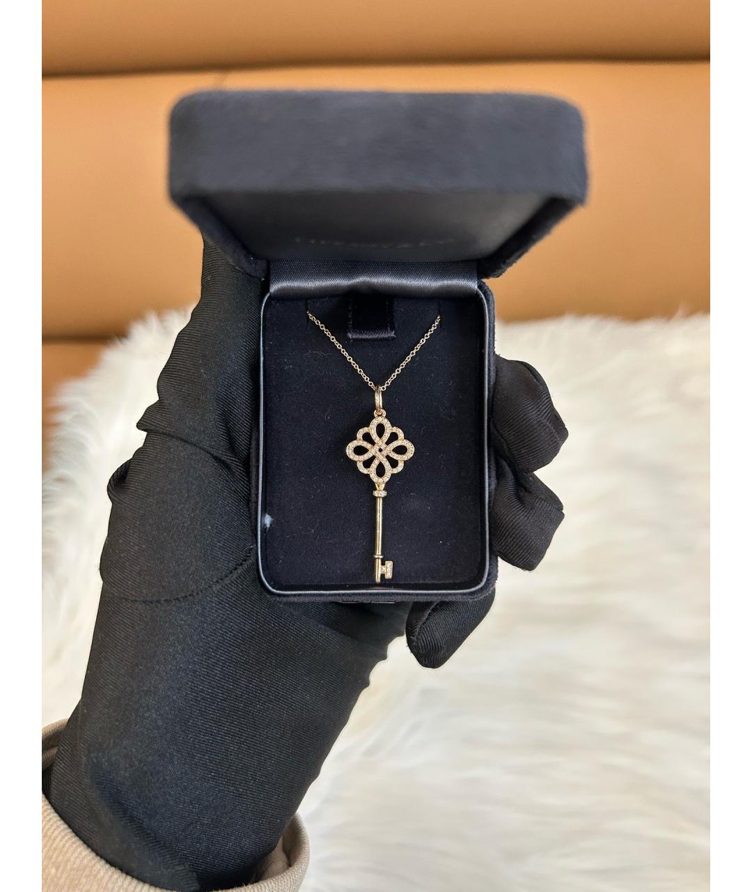 TIFFANY&CO Золотое колье из розового золота, фото 7