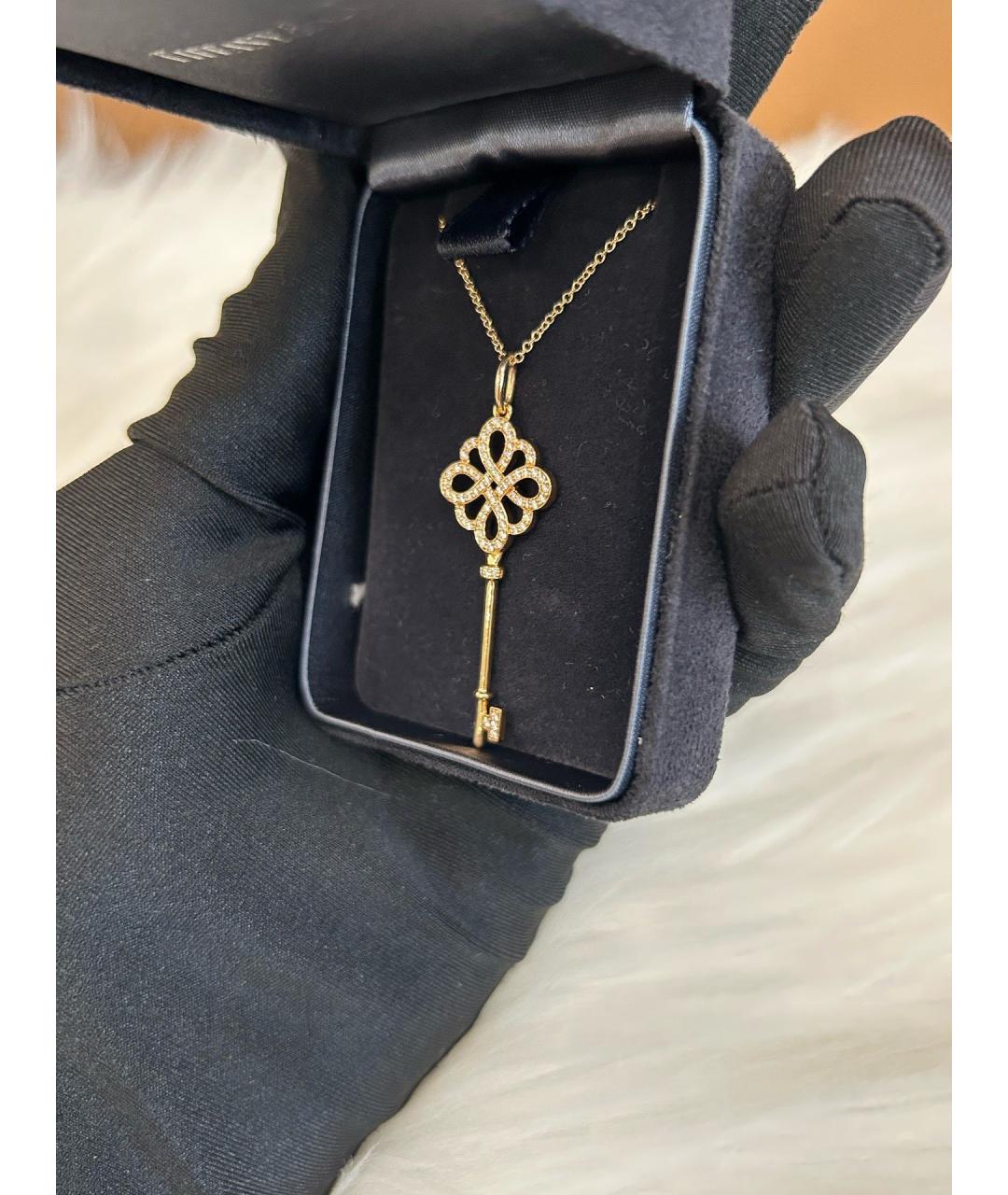 TIFFANY&CO Золотое колье из розового золота, фото 4