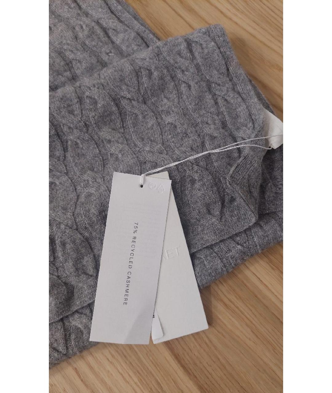 ARKET Серый кашемировый шарф, фото 3