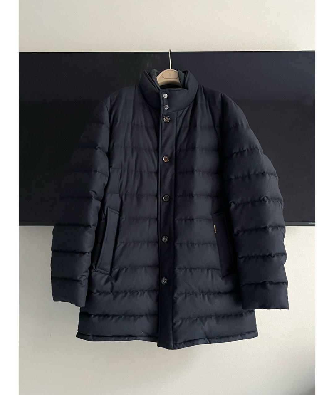 MOORER Темно-синий шерстяной пуховик, фото 5