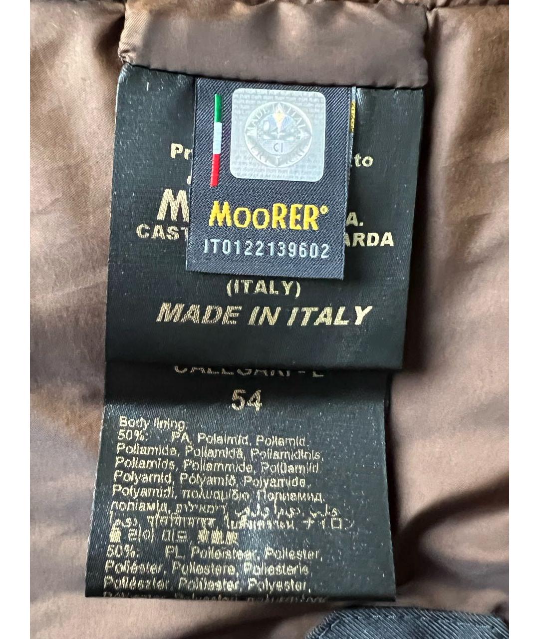 MOORER Темно-синий шерстяной пуховик, фото 7