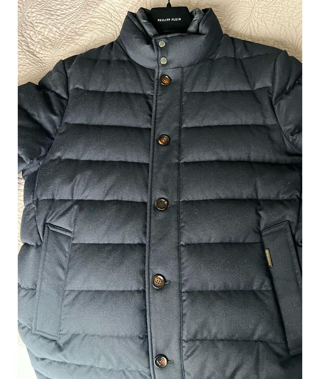 MOORER Темно-синий шерстяной пуховик, фото 4