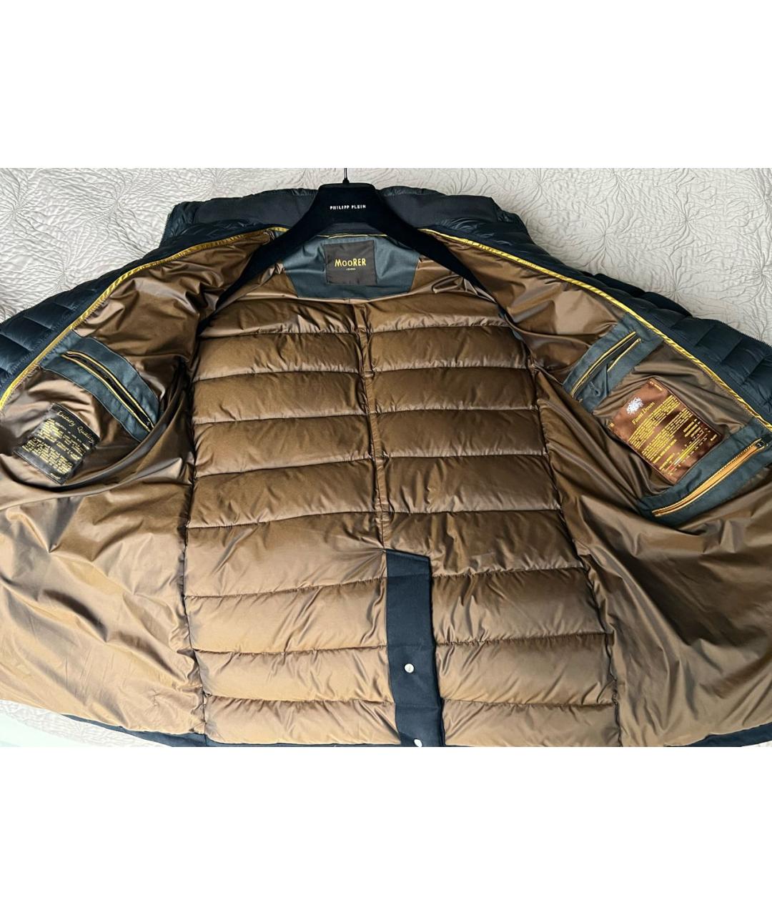 MOORER Темно-синий шерстяной пуховик, фото 3