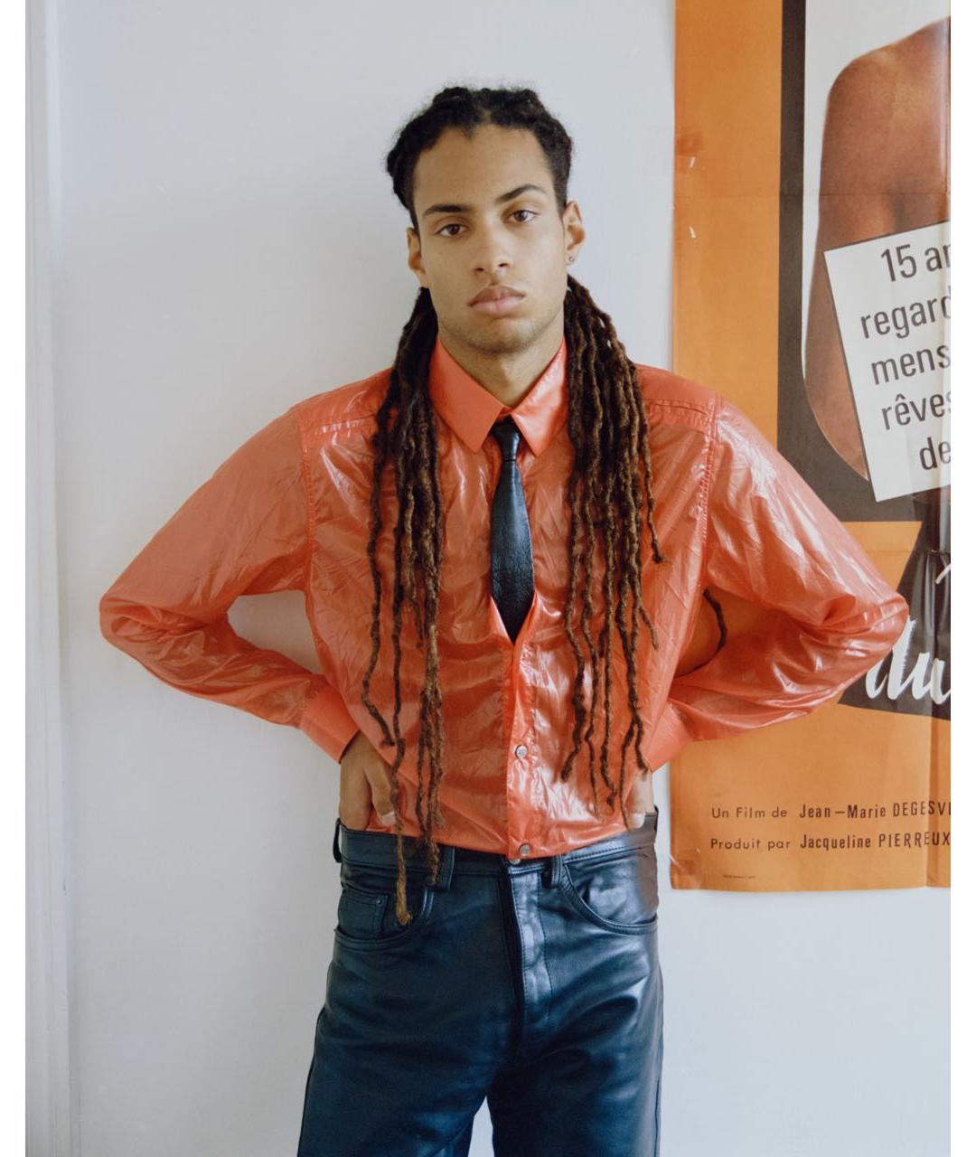 BIKKEMBERGS Оранжевая кэжуал рубашка, фото 5