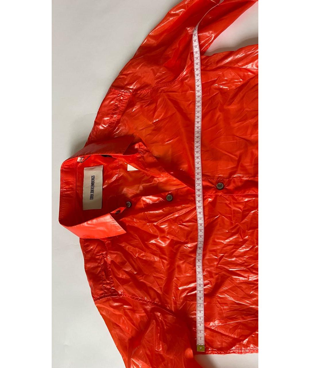 BIKKEMBERGS Оранжевая кэжуал рубашка, фото 8