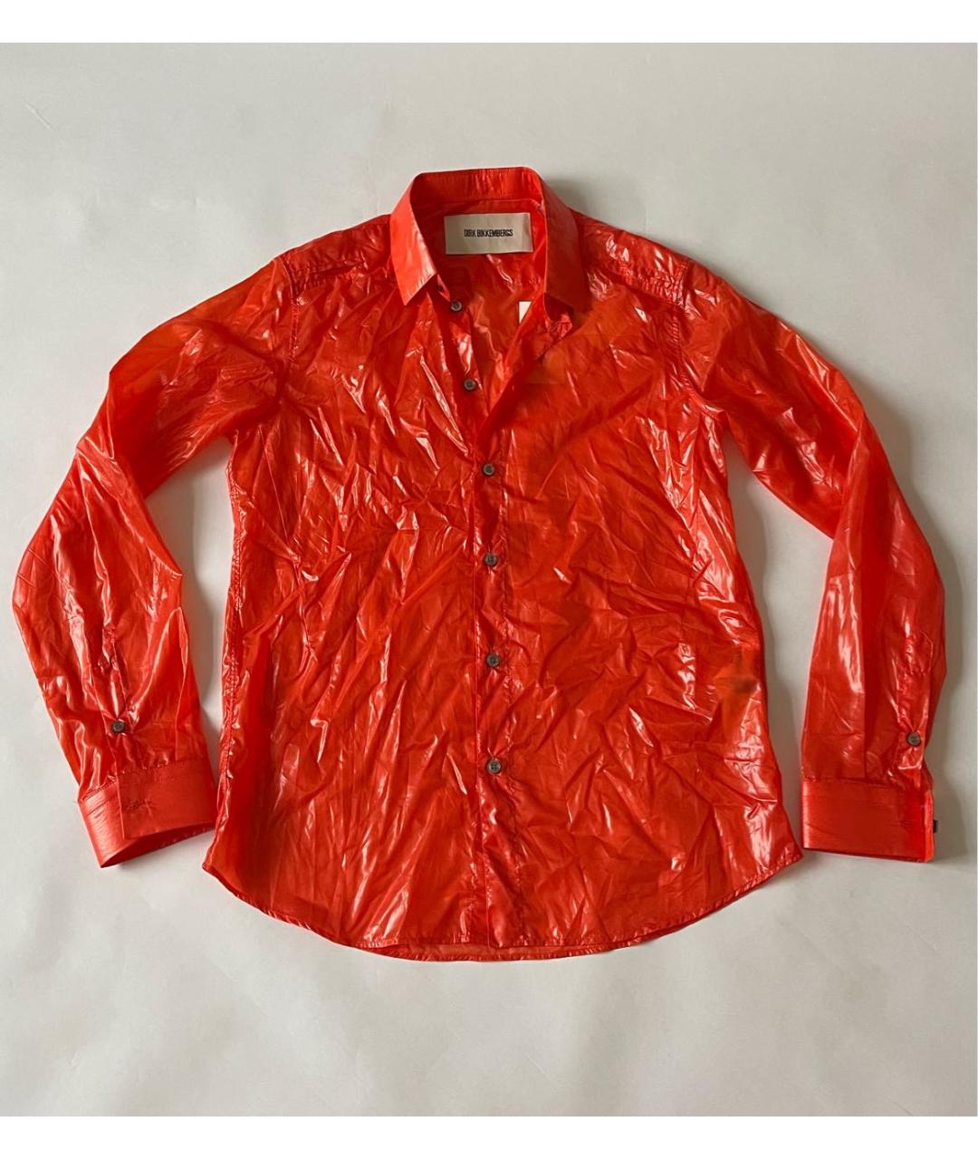 BIKKEMBERGS Оранжевая кэжуал рубашка, фото 9