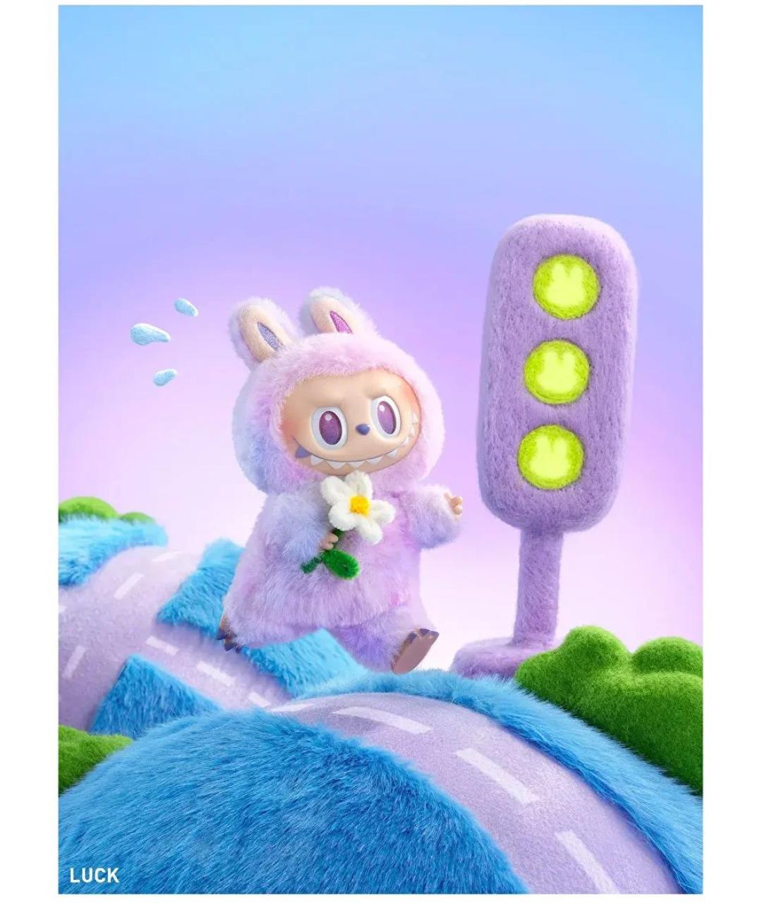 Labubu Фиолетовый брелок, фото 2