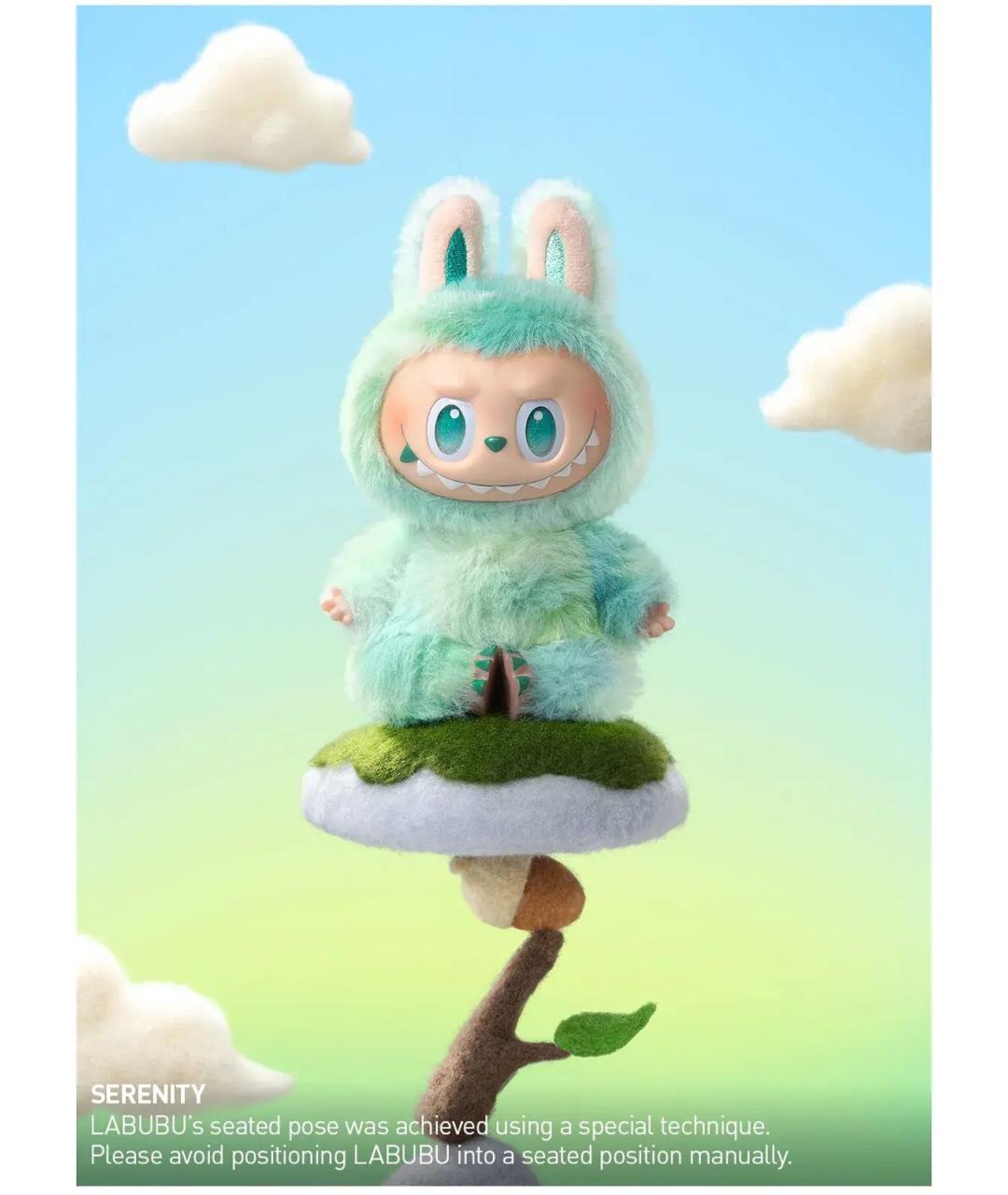 Labubu Зеленый брелок, фото 2