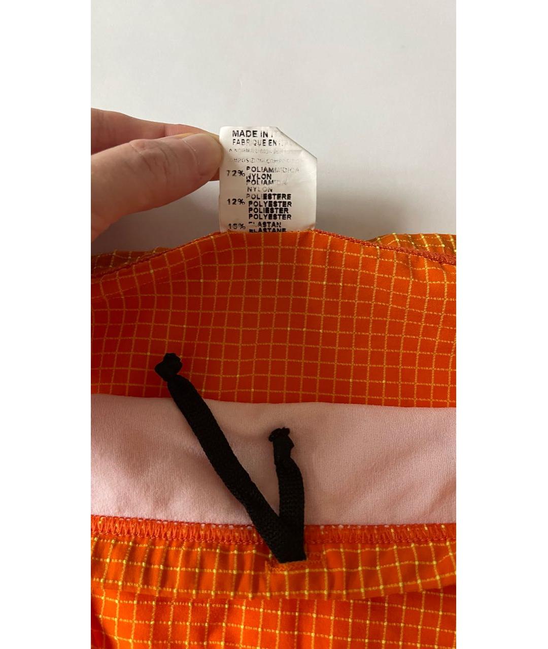 VERSACE Оранжевое полиамидовые плавки, фото 4