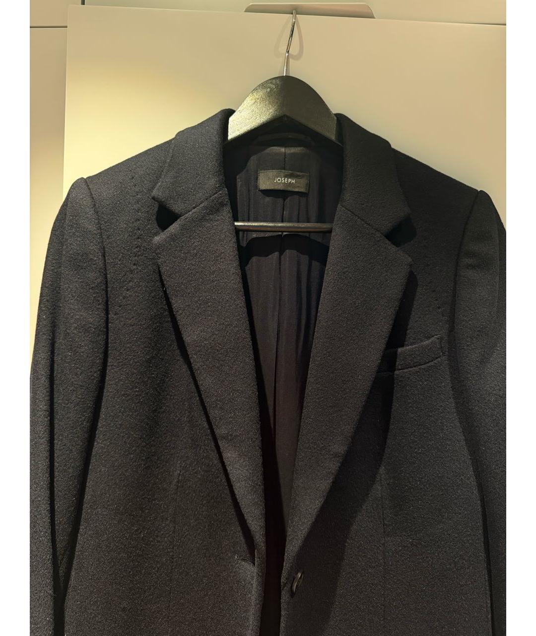 JOSEPH Темно-синее шерстяное пальто, фото 3
