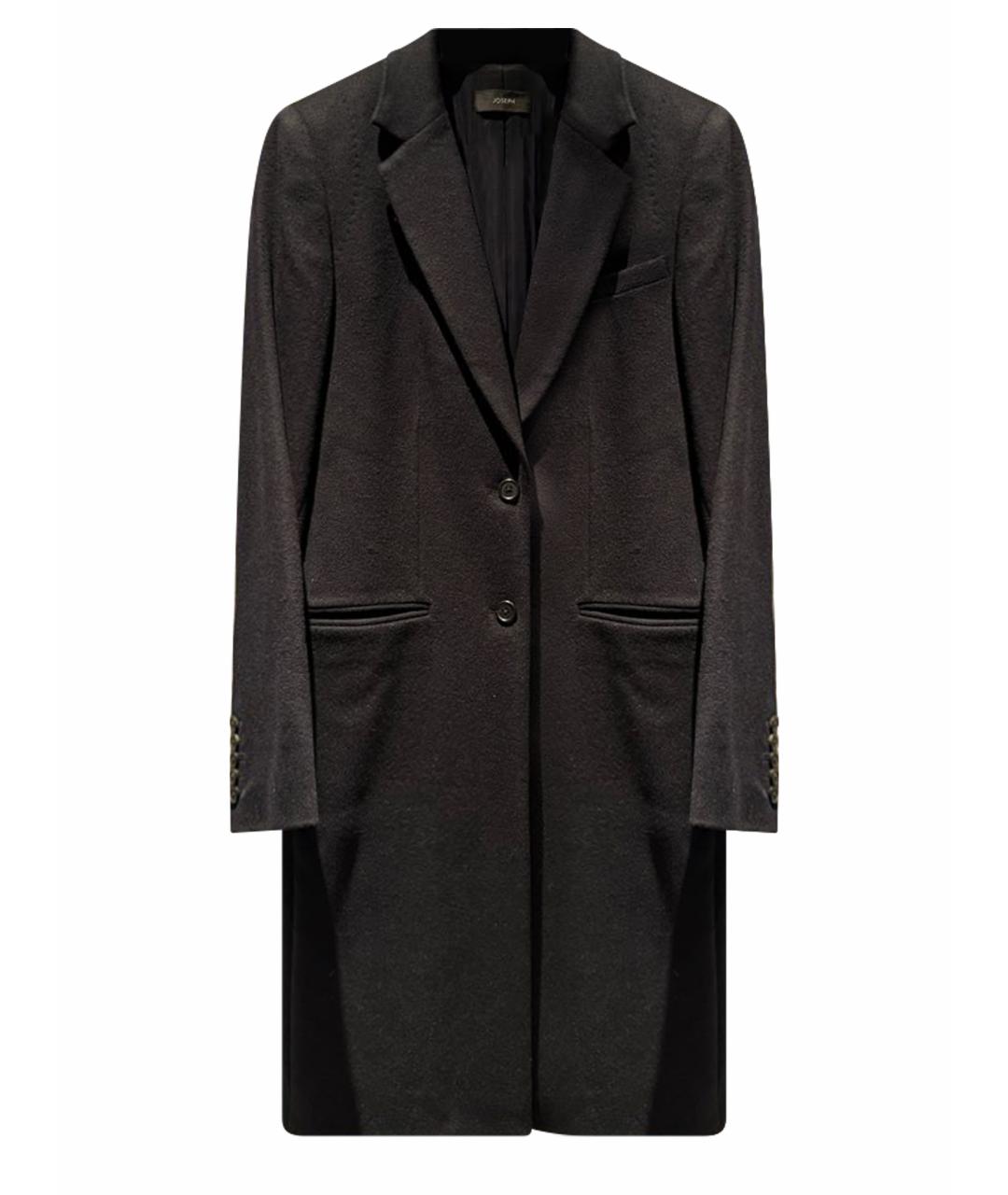 JOSEPH Темно-синее шерстяное пальто, фото 1