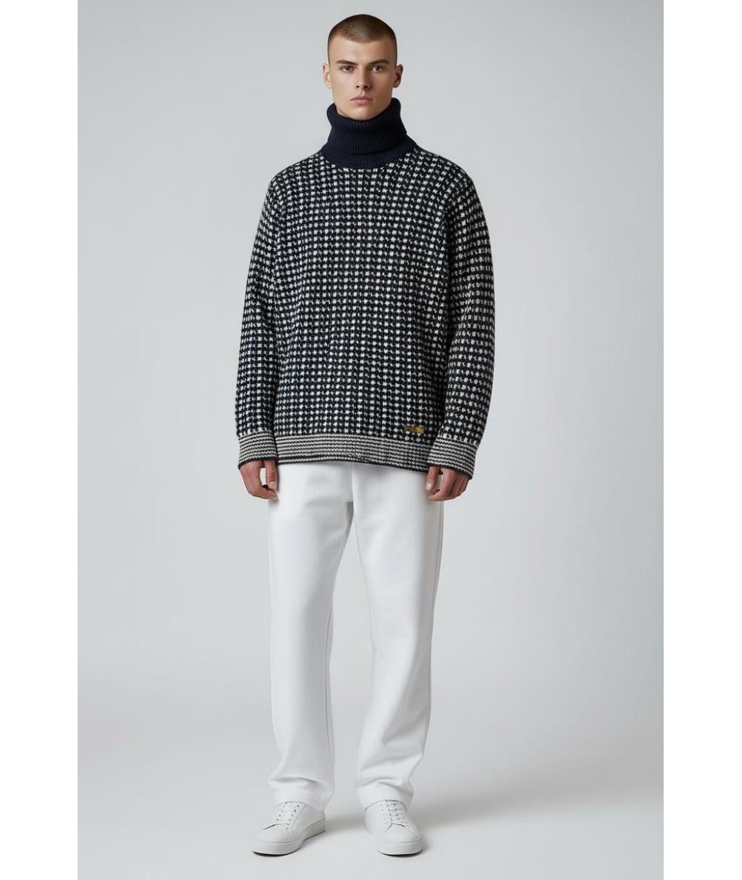 BURBERRY Мульти шерстяной джемпер / свитер, фото 2