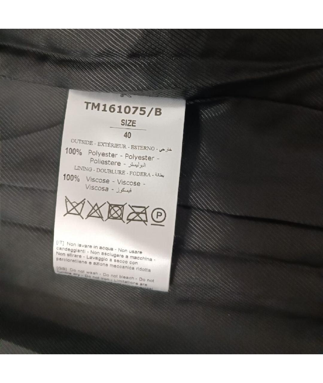 THE ANDAMANE Серая полиэстеровая шуба, фото 4