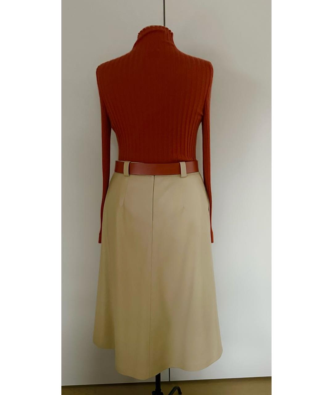 FALCONERI Оранжевая кашемировая водолазка, фото 2