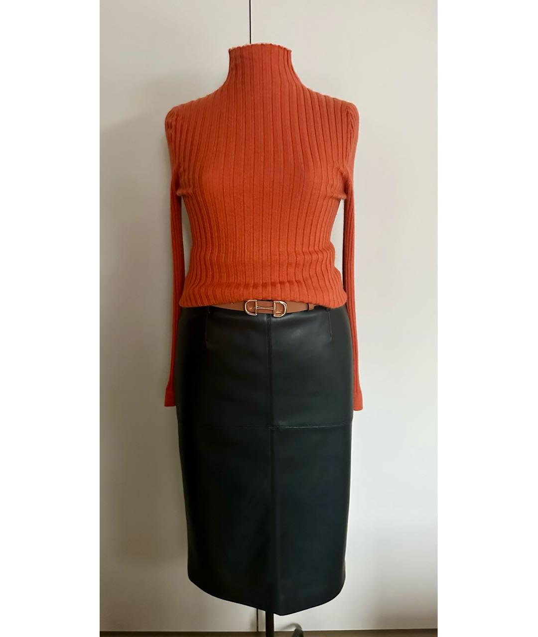 FALCONERI Оранжевая кашемировая водолазка, фото 7