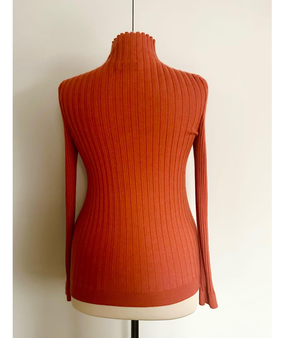 FALCONERI Оранжевая кашемировая водолазка, фото 6