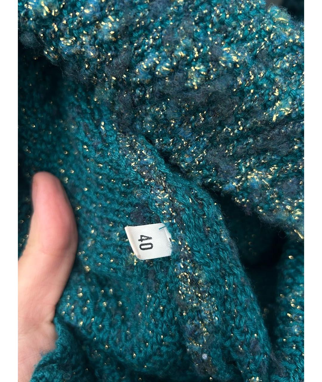 LIU JO Зеленый кардиган, фото 6