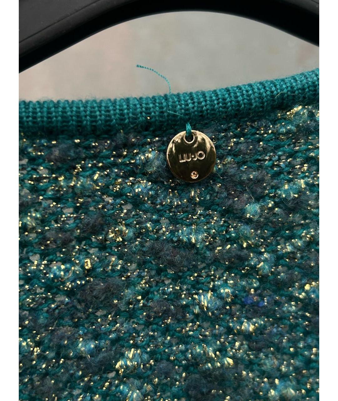 LIU JO Зеленый кардиган, фото 8