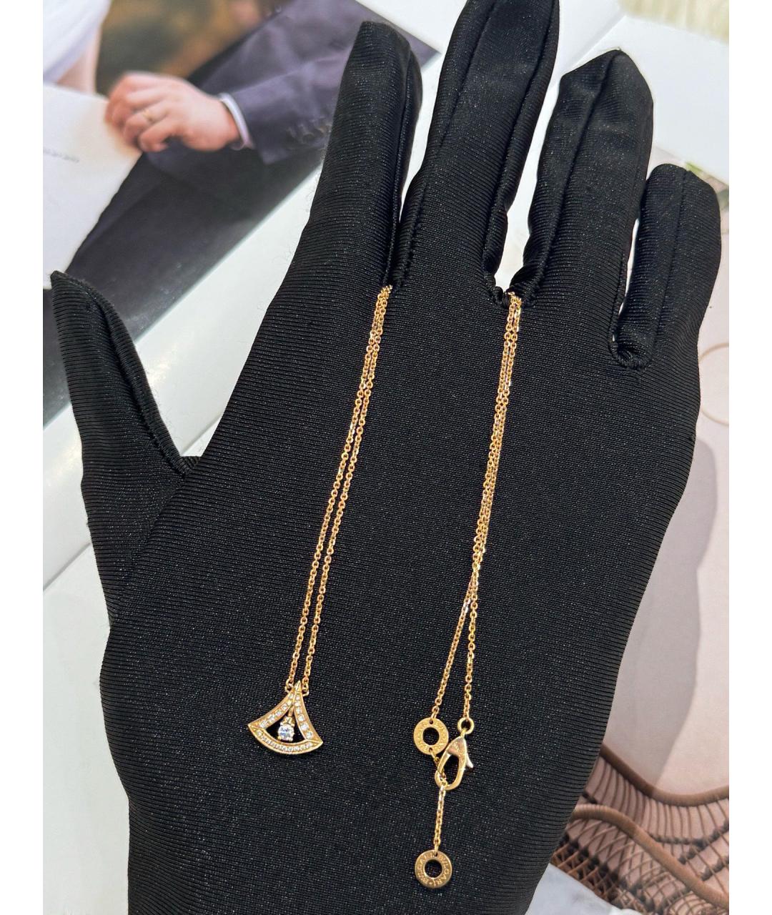 BVLGARI Золотое колье из розового золота, фото 2