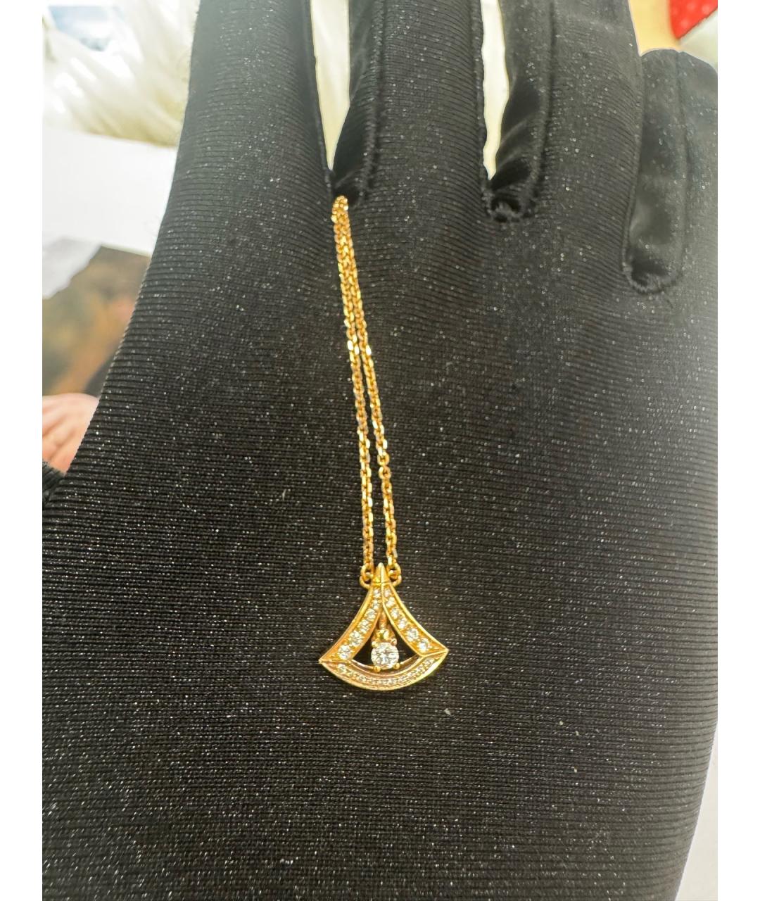 BVLGARI Золотое колье из розового золота, фото 6