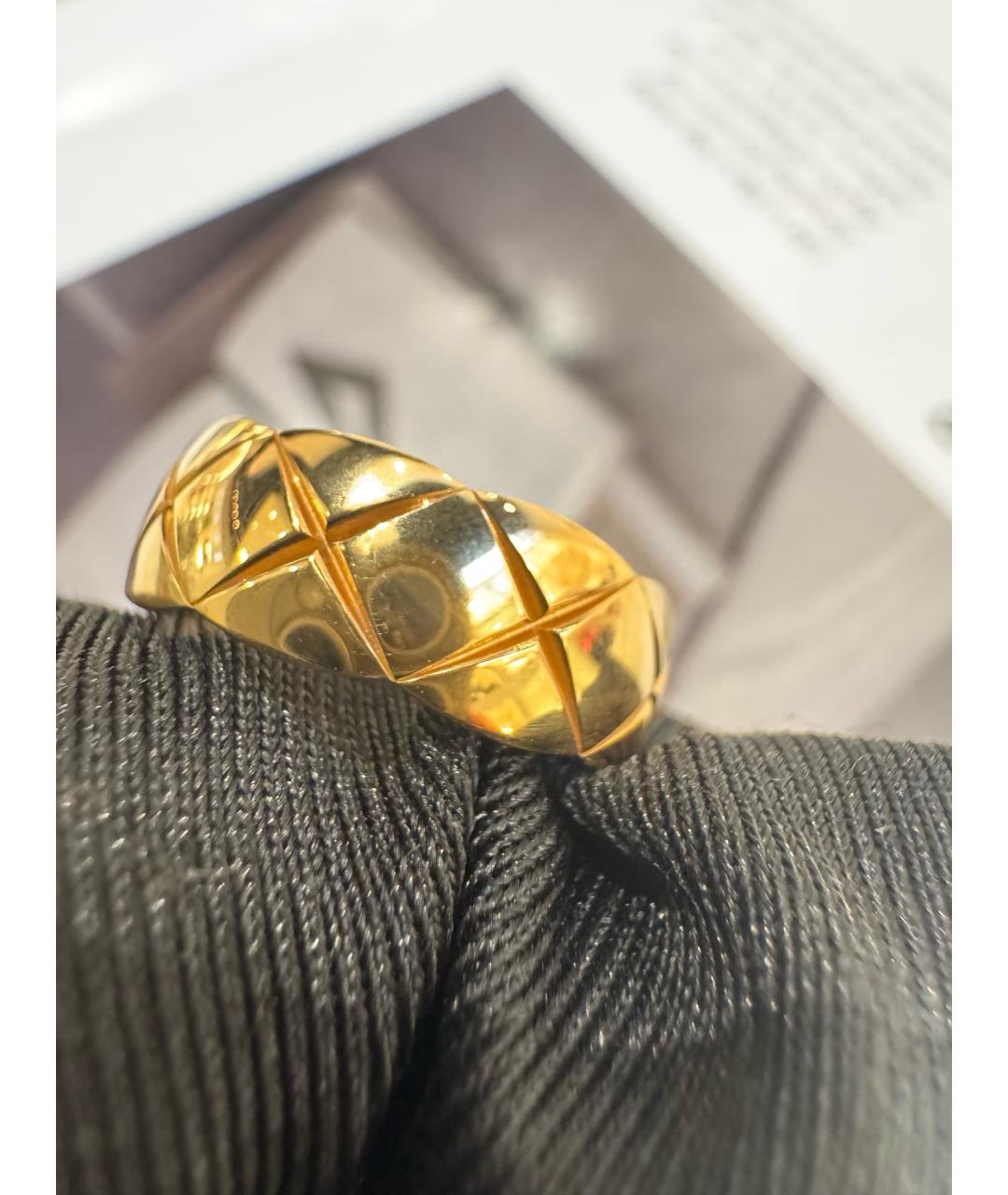 CHANEL Золотое кольцо из розового золота, фото 3