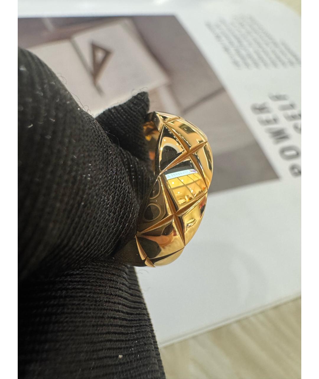CHANEL Золотое кольцо из розового золота, фото 5