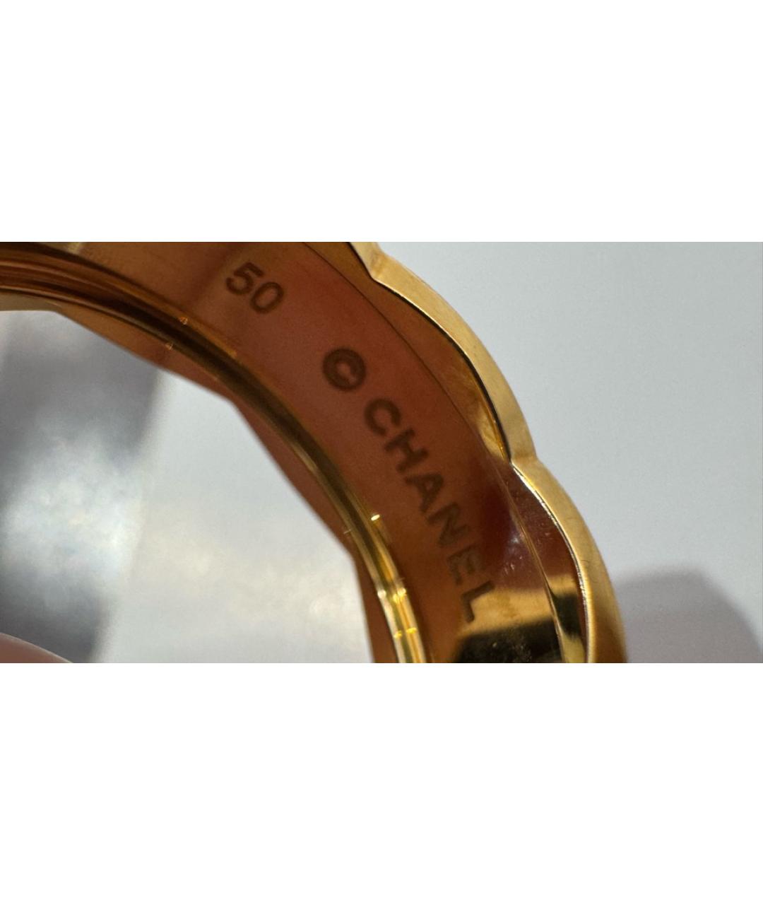 CHANEL Золотое кольцо из розового золота, фото 7