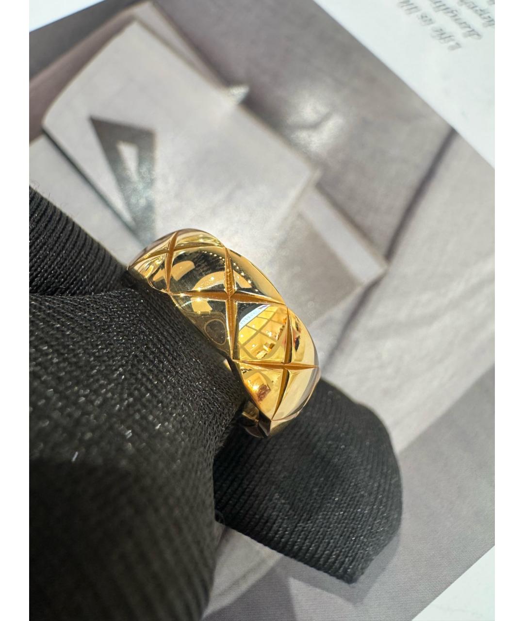 CHANEL Золотое кольцо из розового золота, фото 4