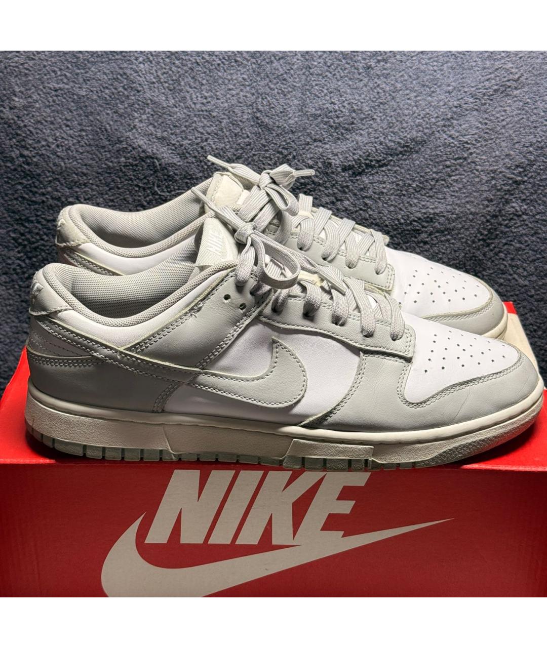 NIKE Серые низкие кроссовки / кеды, фото 5