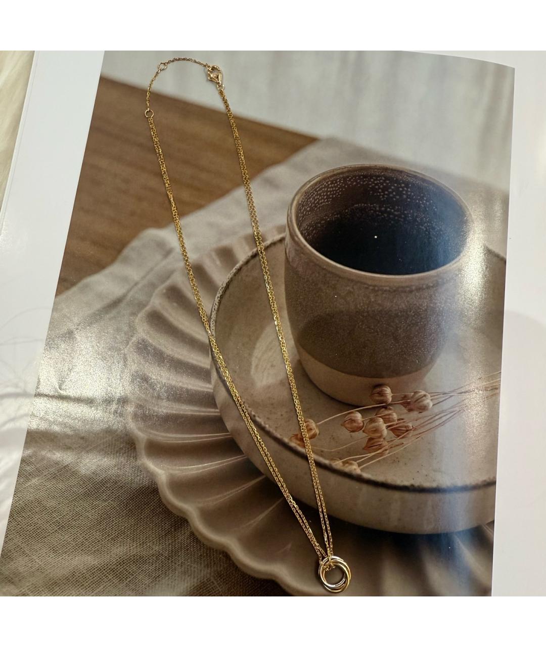 CARTIER Золотое колье из белого золота, фото 9