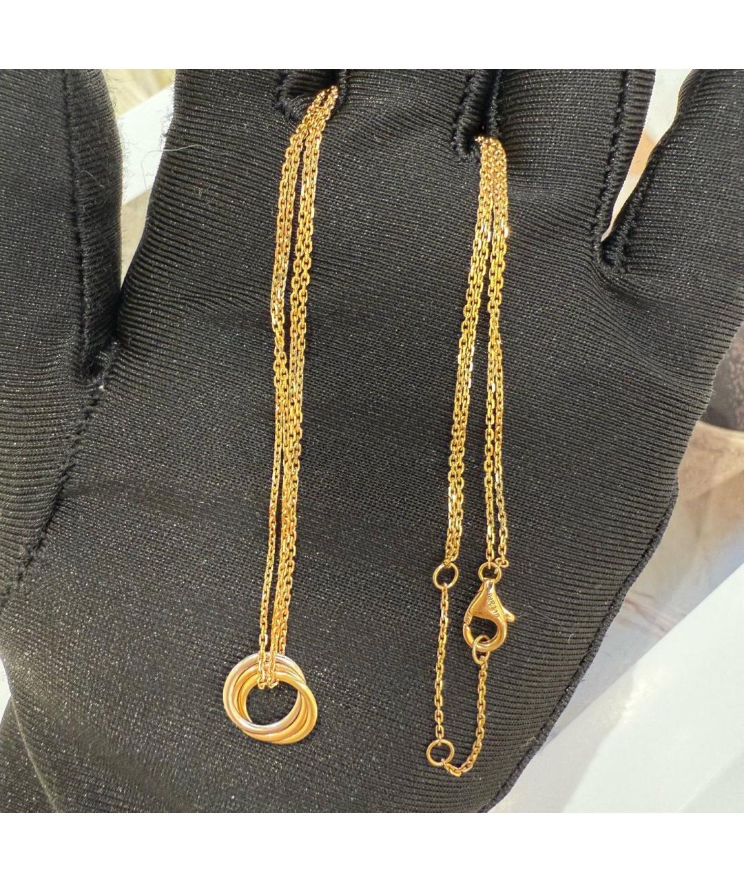 CARTIER Золотое колье из белого золота, фото 2