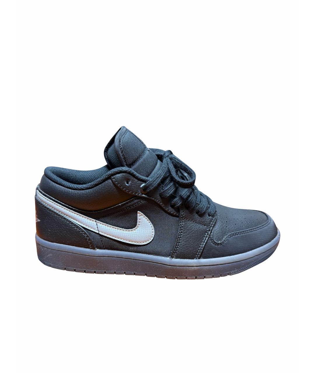 JORDAN Черные низкие кроссовки / кеды, фото 1