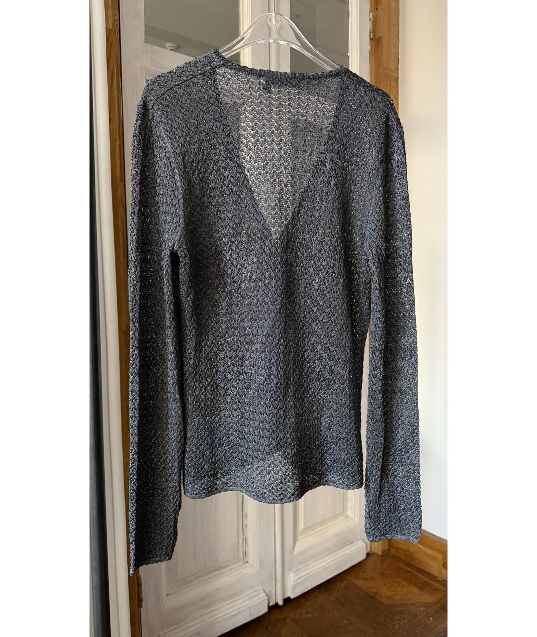 CHRISTIAN DIOR Серый кардиган, фото 2