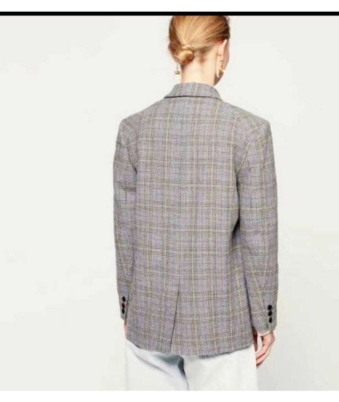 ISABEL MARANT ETOILE Серый шерстяной жакет/пиджак, фото 4